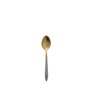 Ares Oro & Light Gray Teaspoon by VIETRI