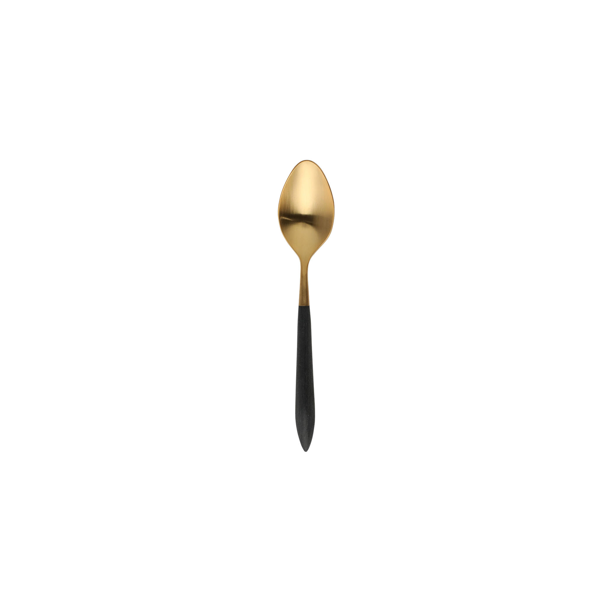 Ares Oro & Black Demitasse Spoon by VIETRI