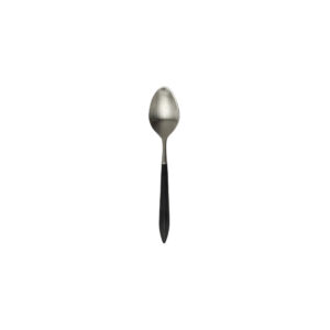 Ares Argento & Black Demitasse Spoon by VIETRI