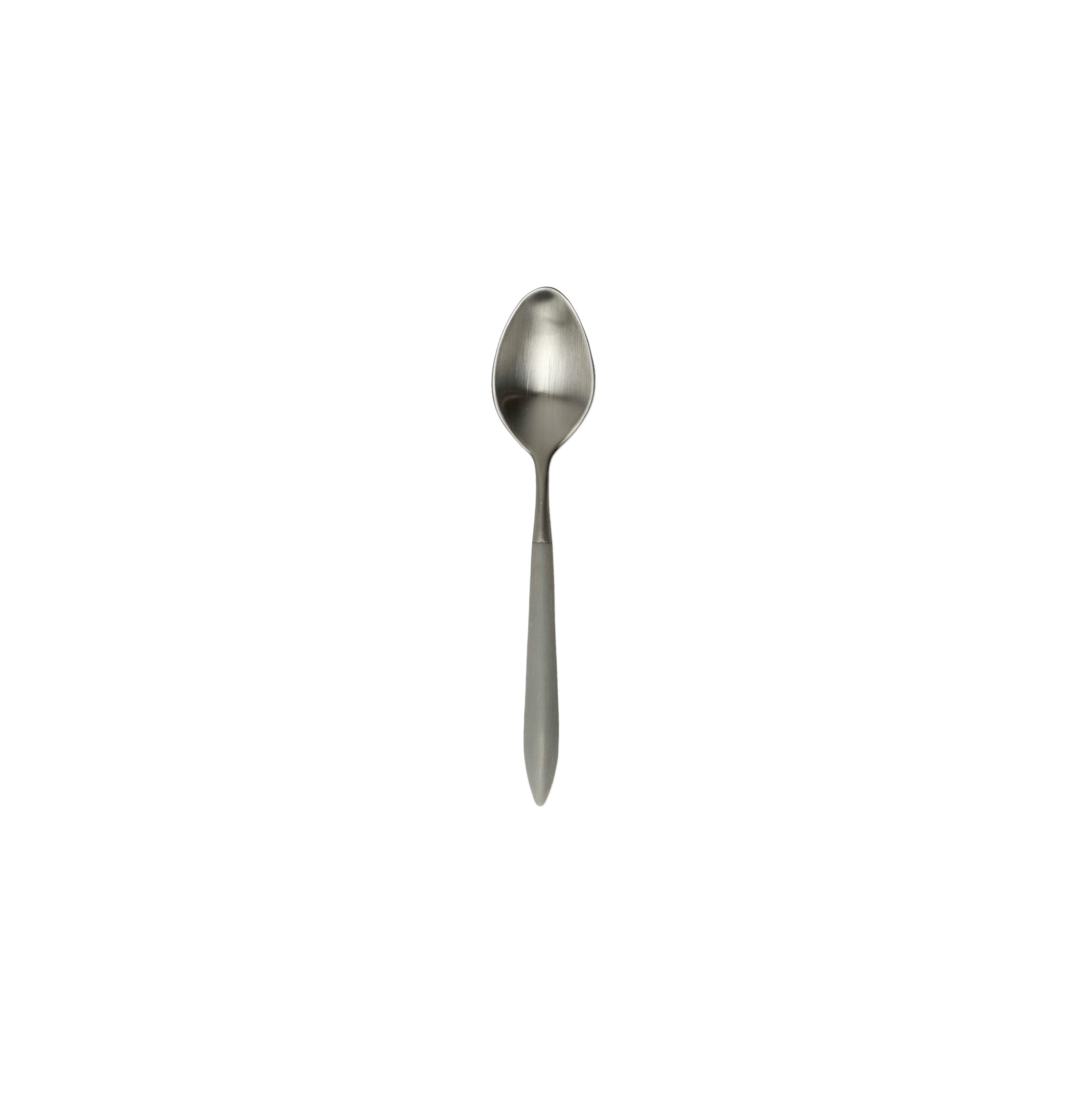 Ares Argento & Light Gray Demitasse Spoon by VIETRI