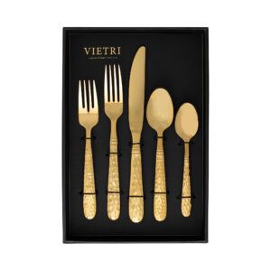 Martellato Gold Five-Piece Place Setting – Set of 4 by VIETRI