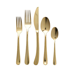 Settimocielo Oro Five-Piece Place Setting by VIETRI