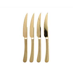 Settimocielo Oro Steak Knives - Set of 4 by VIETRI