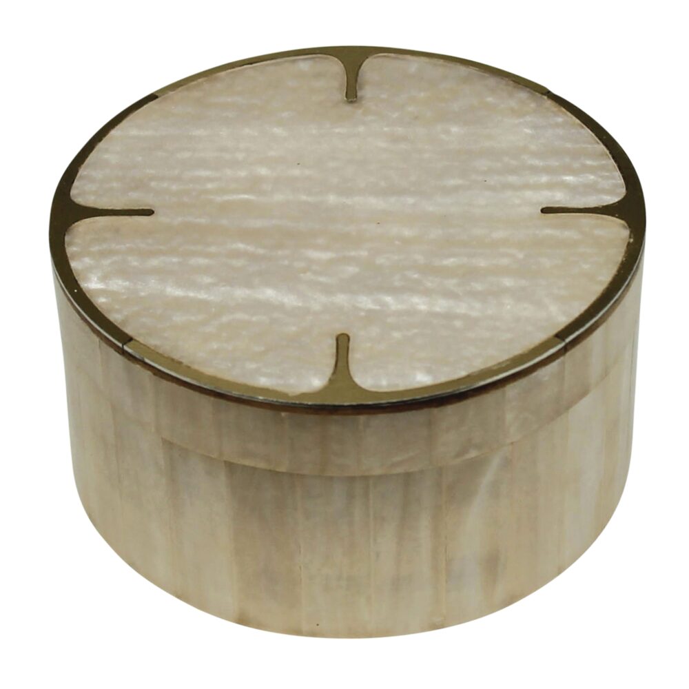 Brass and Resin Box by HomArt