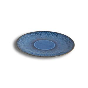 Stillwater Azul Dinner Plate by Carmel Ceramica