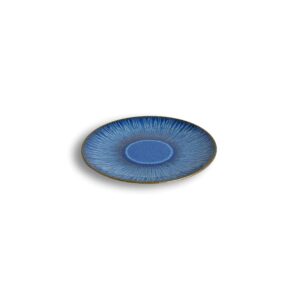 Stillwater Azul Appetizer Plate by Carmel Ceramica