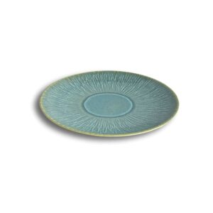 Stillwater Verde Dinner Plate by Carmel Ceramica