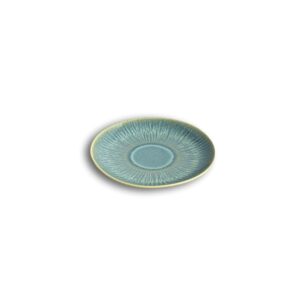 Stillwater Verde Appetizer Plate by Carmel Ceramica