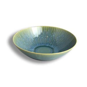Stillwater Verde Serving Bowl by Carmel Ceramica