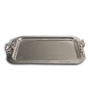 Oliveira Large Rectangular Tray by Carmel Ceramica