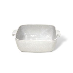 Cozina White Square Baker by Carmel Ceramica
