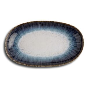 Cypress Grove Oval Platter by Carmel Ceramica