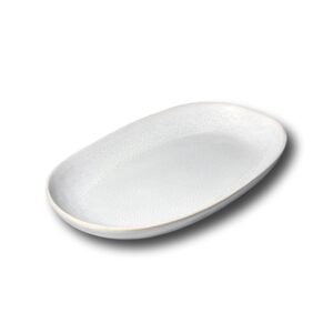 Lily Valley Oval Tray by Carmel Ceramica