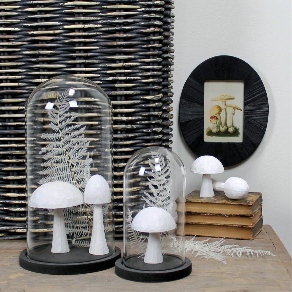 Nell Domes with Wood Base by HomArt