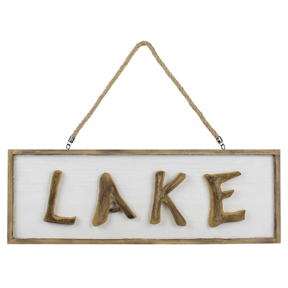 Lake Wood Sign by HomArt