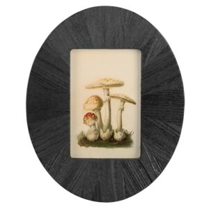 Palos Oval Wood Wall Photo Frame by HomArt