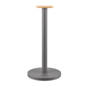 Mattina Dark Grey Paper Roll Holder by Alessi