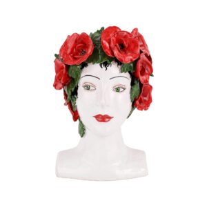 Sicilian Heads Poppies Head by VIETRI