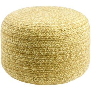 Sisal Entwined Indoor/Outdoor Pouf by Livabliss