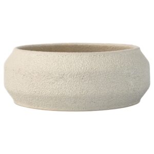 White on Large Terra Bowl Designed by Thom Filicia for Cyan Design