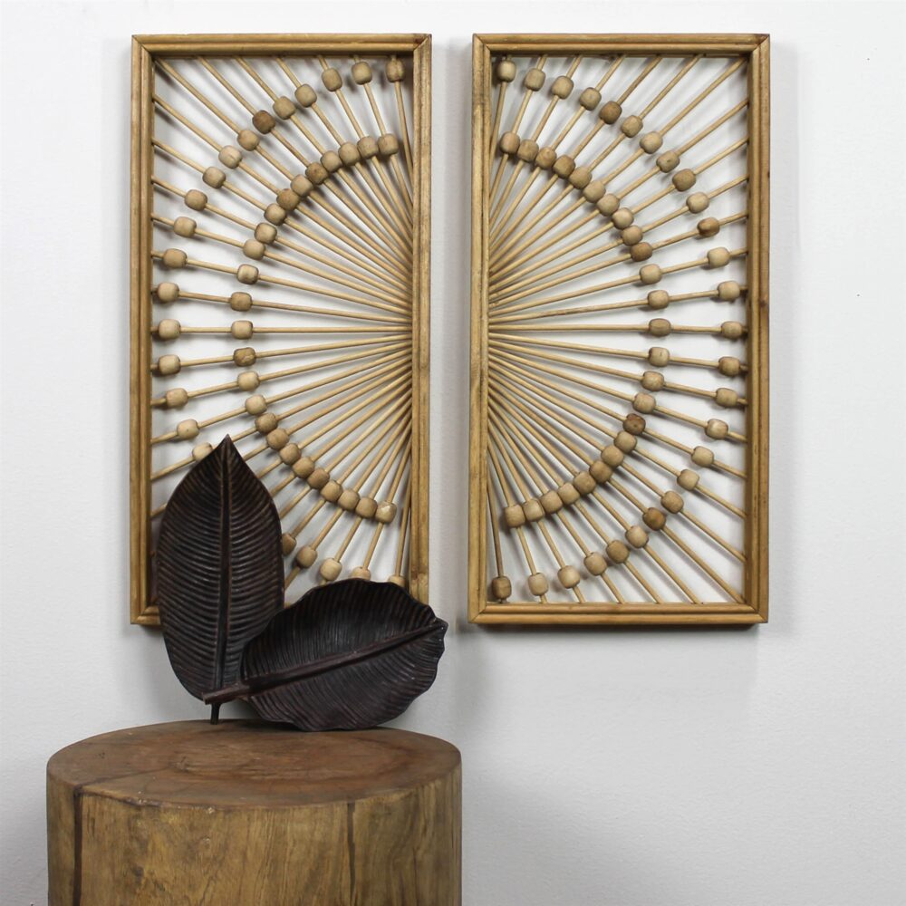 Mina Wood Wall Hanging by HomArt - Image 4