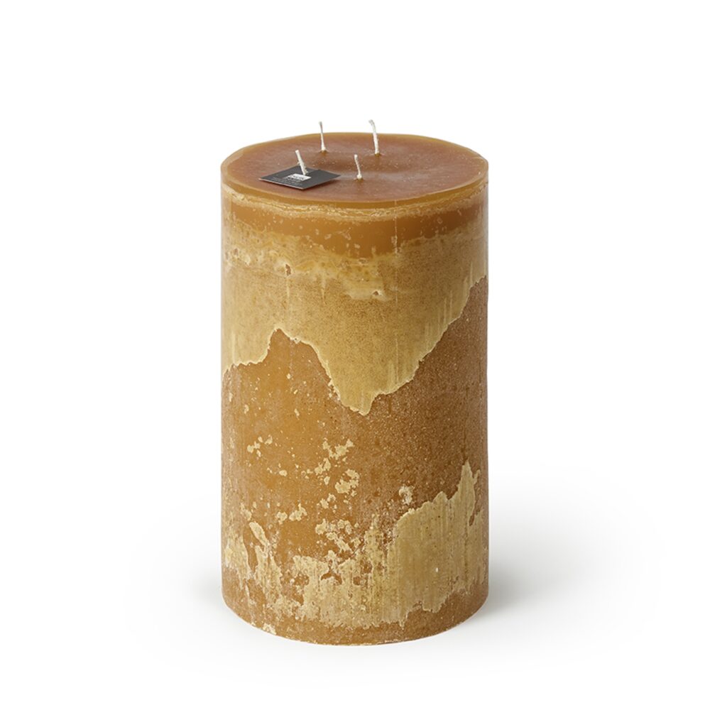 Chamois 4-Wick Pillar Candle by BIDKhome