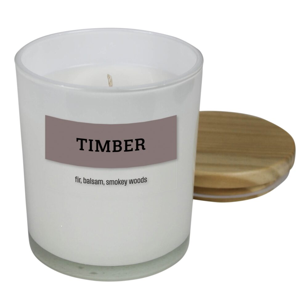 Element Timber Fir, Balsam and Smokey Wood Candle by HomArt - Image 2