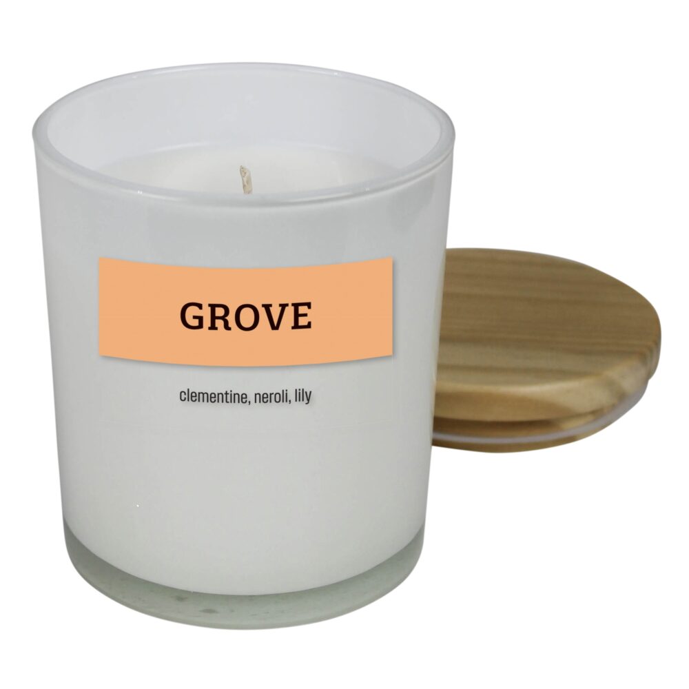 Element Grove Clementine, Neroli and Lily Candle by HomArt - Image 2