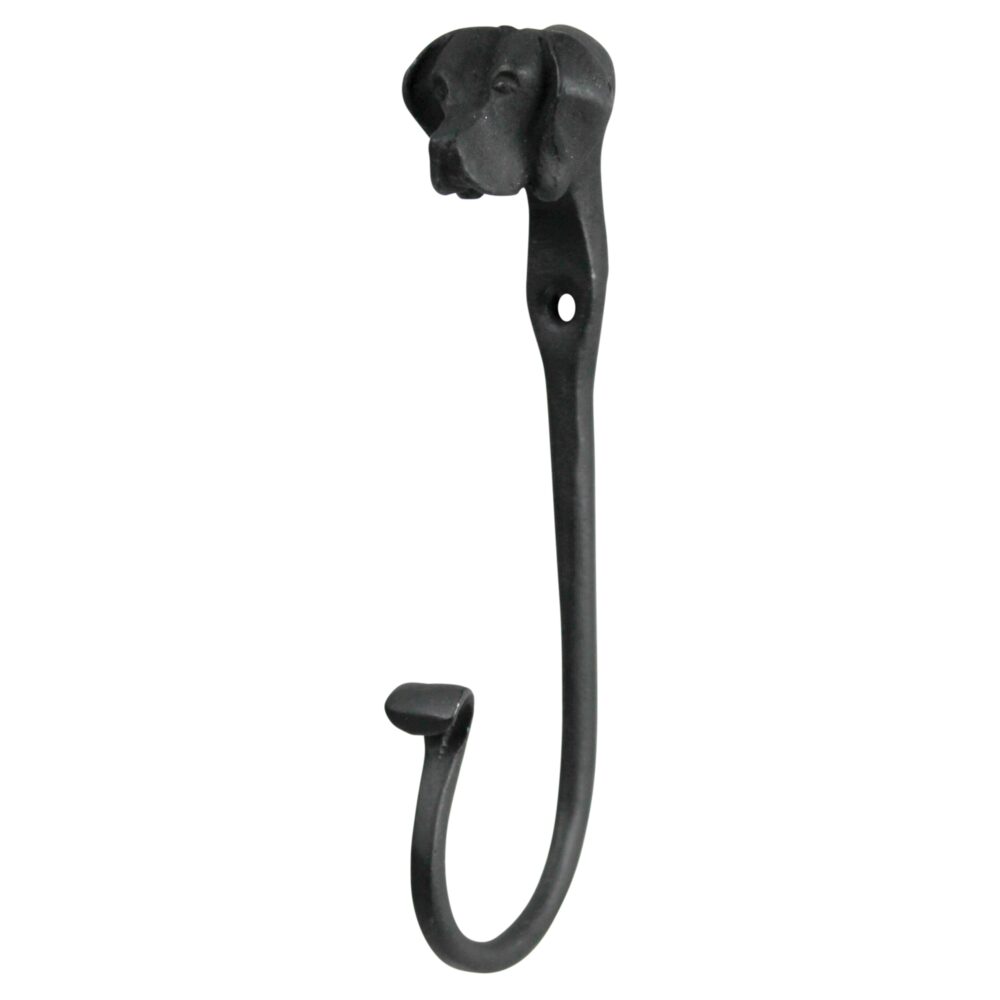 Forged Iron Dog Wall Hook by HomArt