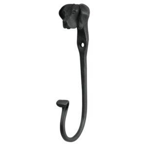 Forged Iron Dog Wall Hook by HomArt
