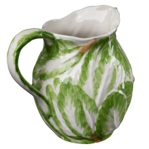 Compagnia Green and White Pitcher by Abigails