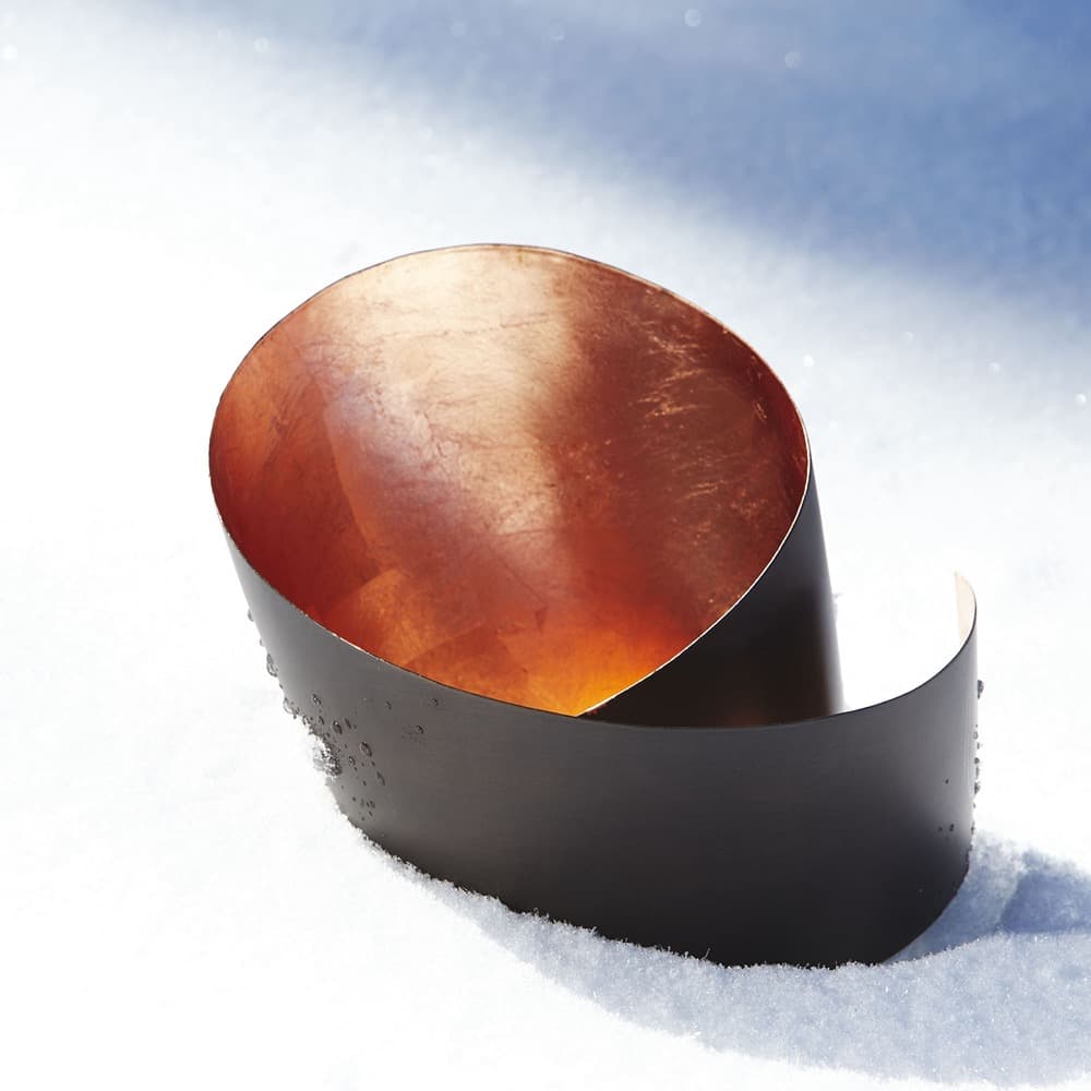 Mars Copper Candleholder by Cyan Design - Image 2