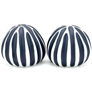 Pebble Stripe Salt And Pepper Shakers by Art Floral Trading