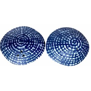 Pebble Blue Salt And Pepper Shakers by Art Floral Trading