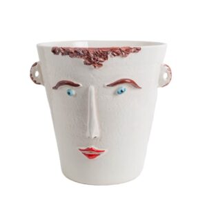 Male Decorated Vase / Ice Bucket by Abigails