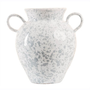 Taverna Gray and White Speckled Two Handled Jug by Abigails