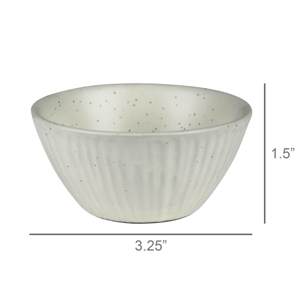 Alicante Sauce Bowls Set of 4 by HomArt - Image 4