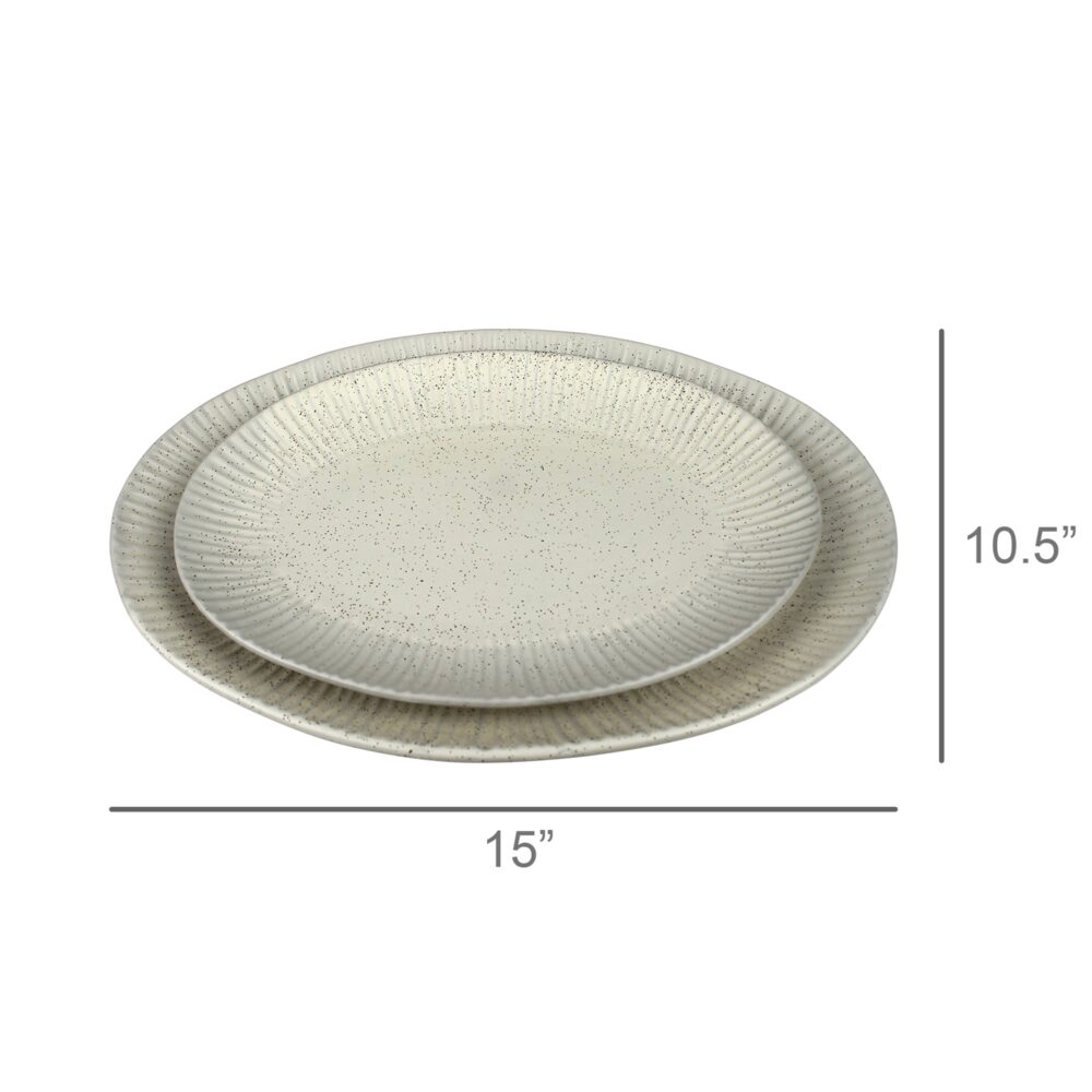 Alicante Platters Set of 2 by HomArt - Image 4