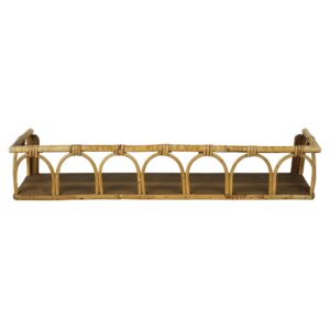 Cairo Rattan Shelf by HomArt