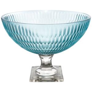 York Collection Pale Blue Footed Bowl by Abigails