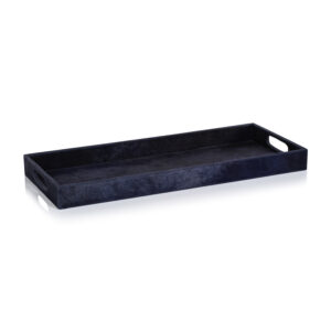 Rutbeek Hair-On-Hide Leather Serving Tray by Zodax