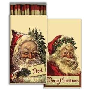 Santa's Matches Set of 6 Boxes by HomArt