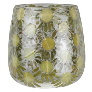 Enamel Leaf Pattern Hurricane by HomArt