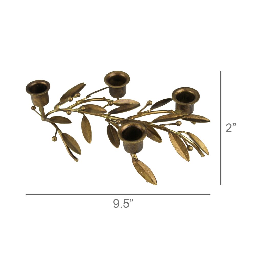 Berry Branch Taper Holder by HomArt - Image 2