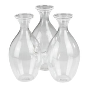 Trio Glass Vases by HomArt