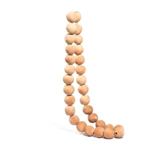 Clay Tabletop Beads with Whitewash by BIDKhome