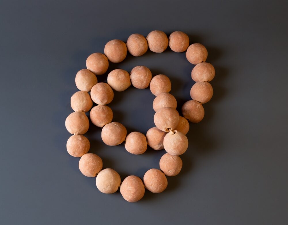 Clay Tabletop Beads with Whitewash by BIDKhome - Image 3