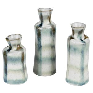Tessa Ceramic Vases Set of 3 by HomArt