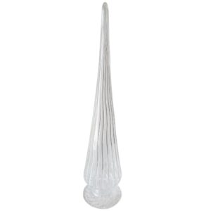 Clear Glass Tree 18"h by BIDKhome