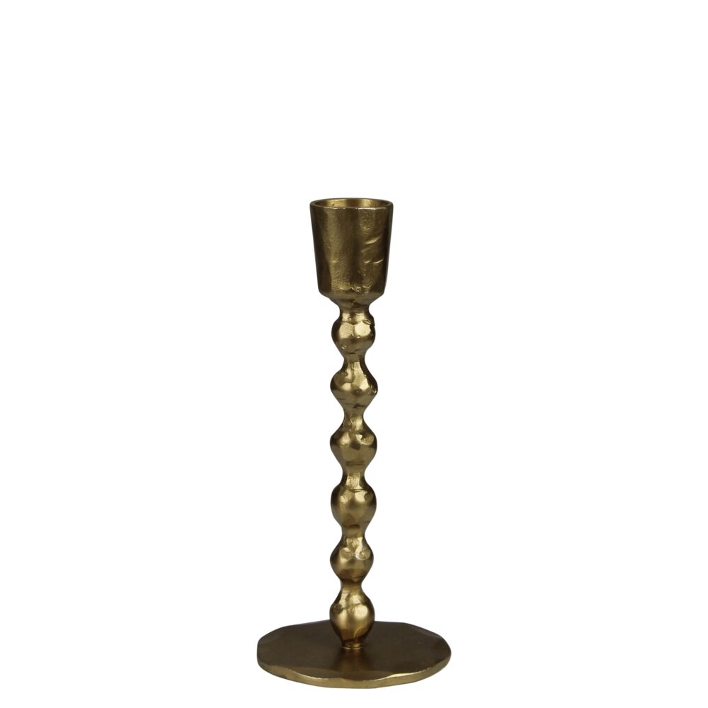 Talega Beaded Brass Stem Taper Holders by HomArt - Image 2